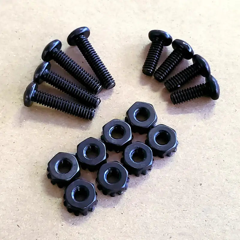 Black Oxide FlightFin Hardware