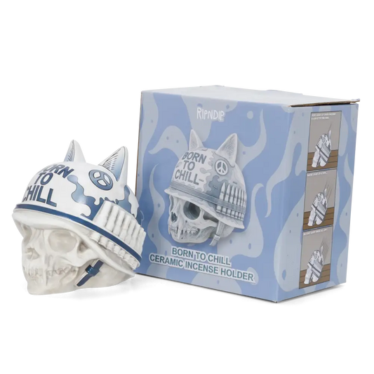 Born To Chill Ceramic Incense Holder