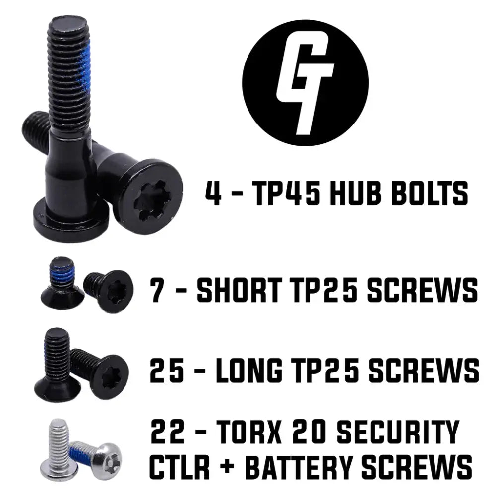 The Float Life GT Screw Kit