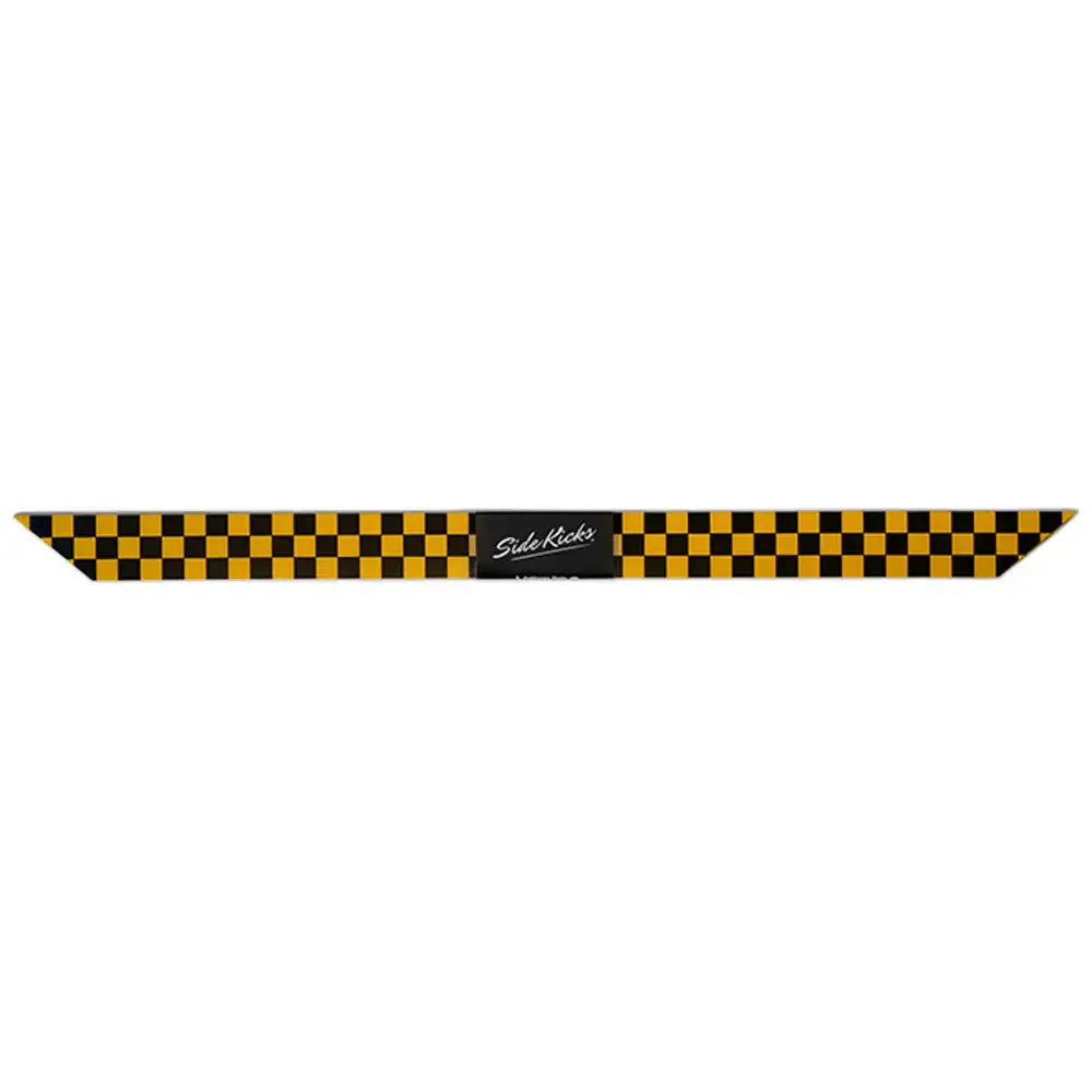 The Float Life TFL Onewheel Pint Reflective Sidekicks Yellow and Black Checkered