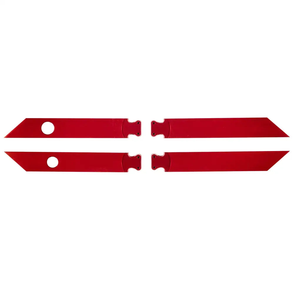 XR Varials (Quarter Panels Only) Rail System - Red