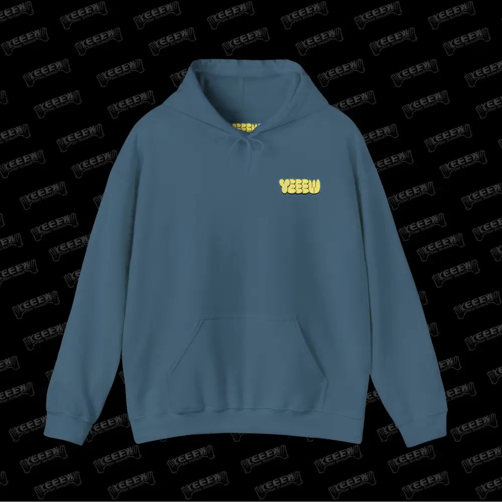 Yeeew Darkride Hoodie - Indigo Blue / S - Hoodie