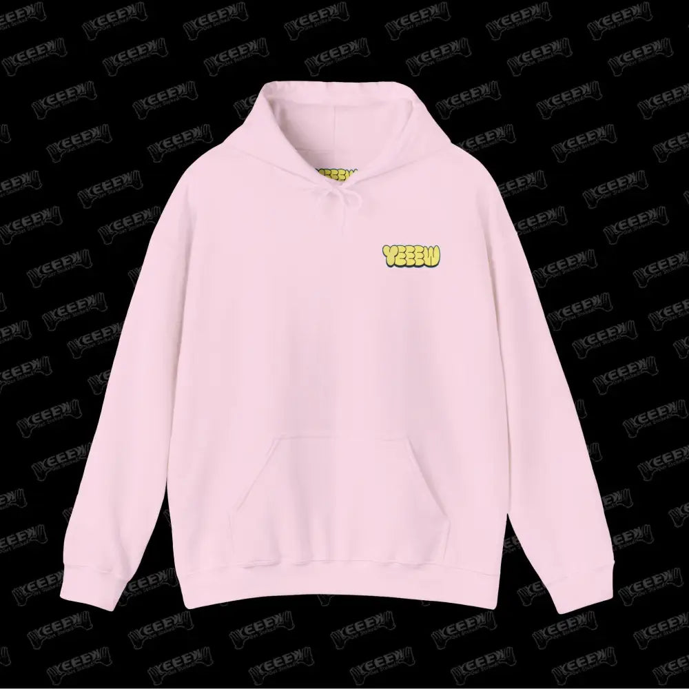 Yeeew Darkride Hoodie - Light Pink / S - Hoodie