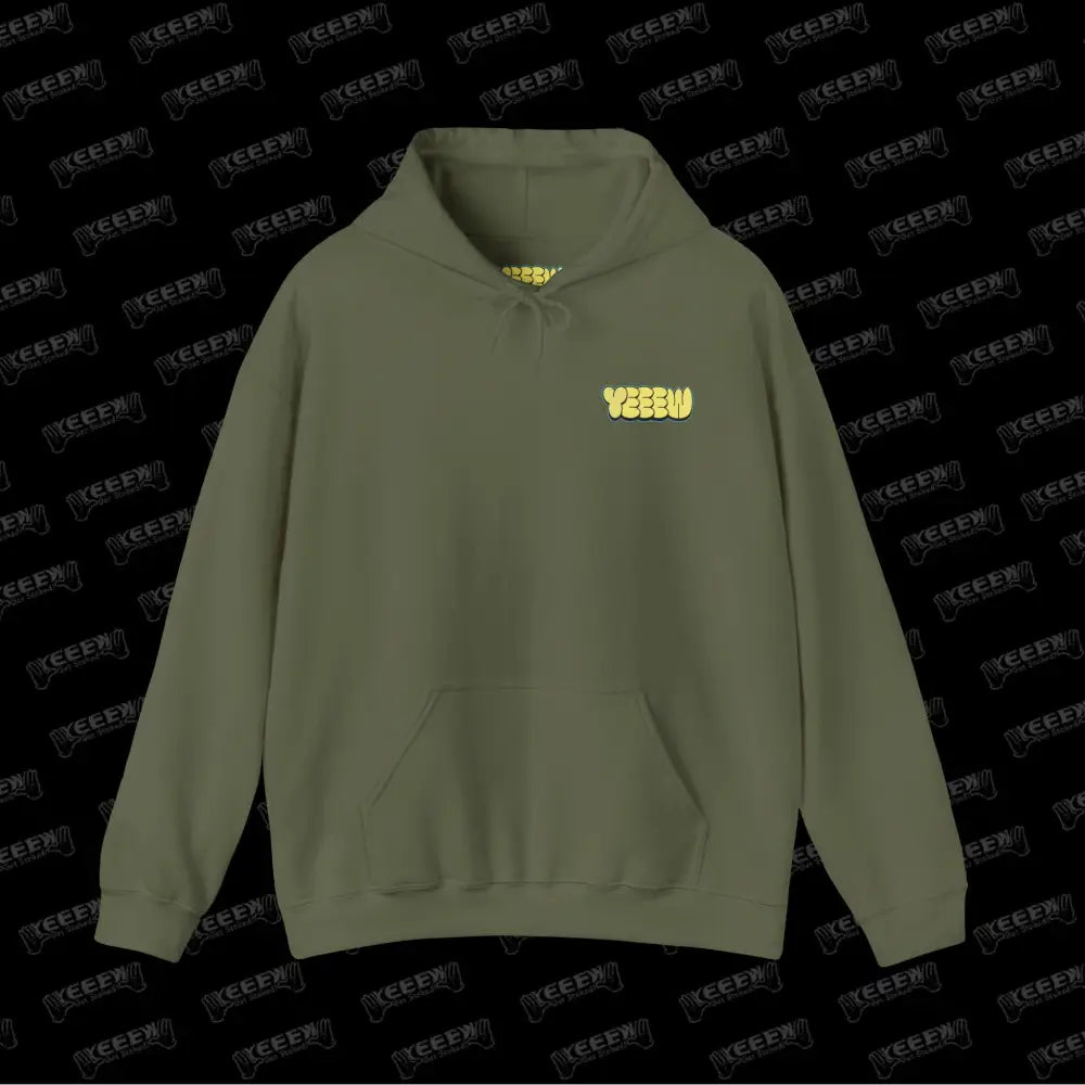 Yeeew Darkride Hoodie - Military Green / S - Hoodie