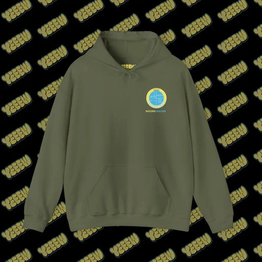 YEEEW PEV World Record Holders Hoodie - Military Green / S - Hoodie