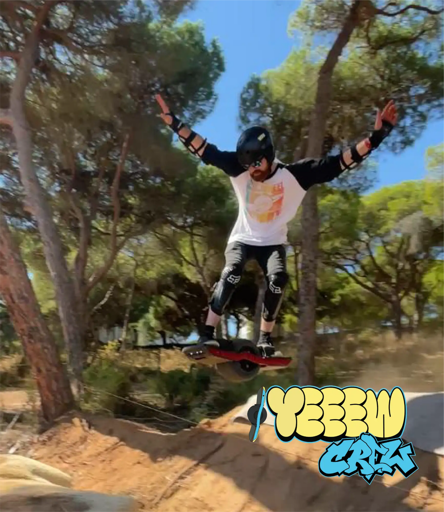 Black helmet with a matte finish and integrated visor.