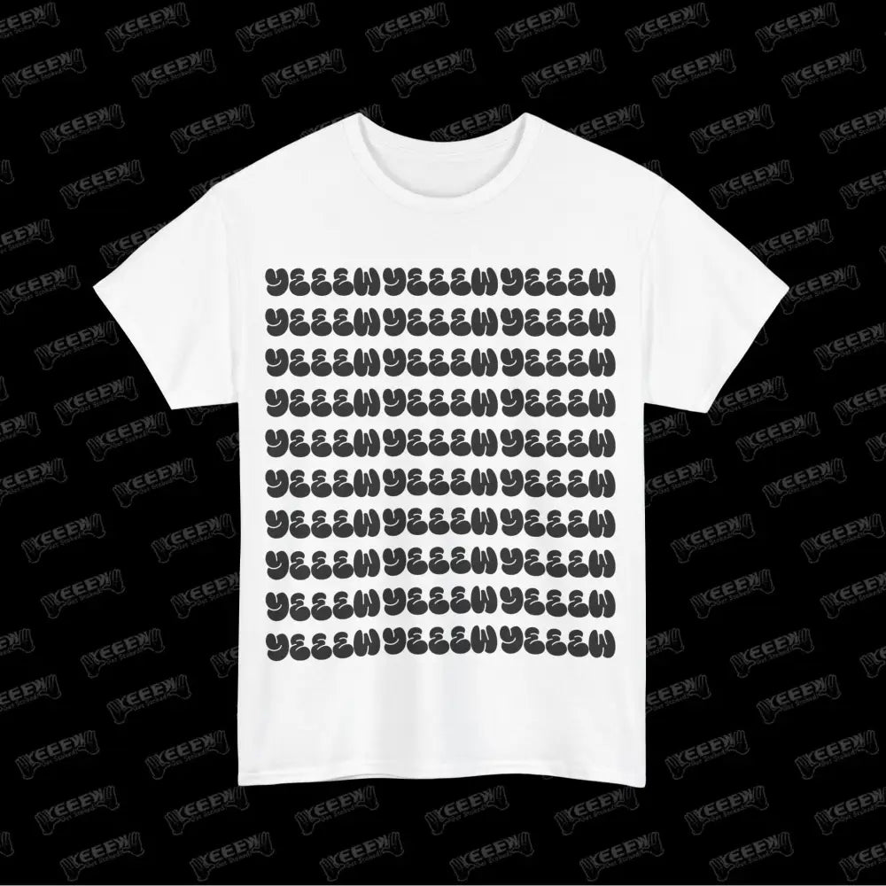 BubbleYeeew Tee - White / S - T-Shirt