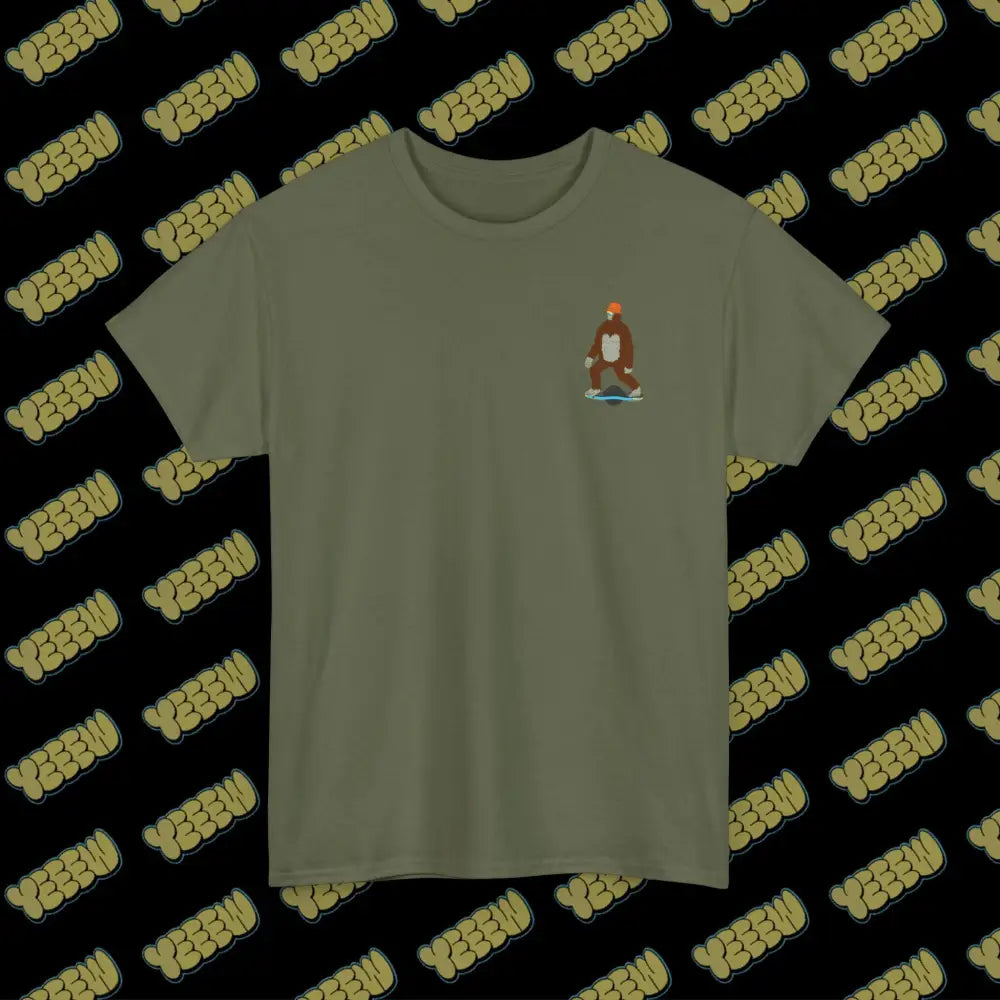 Sassy Wheelin’ Tee - Military Green / S - T-Shirt