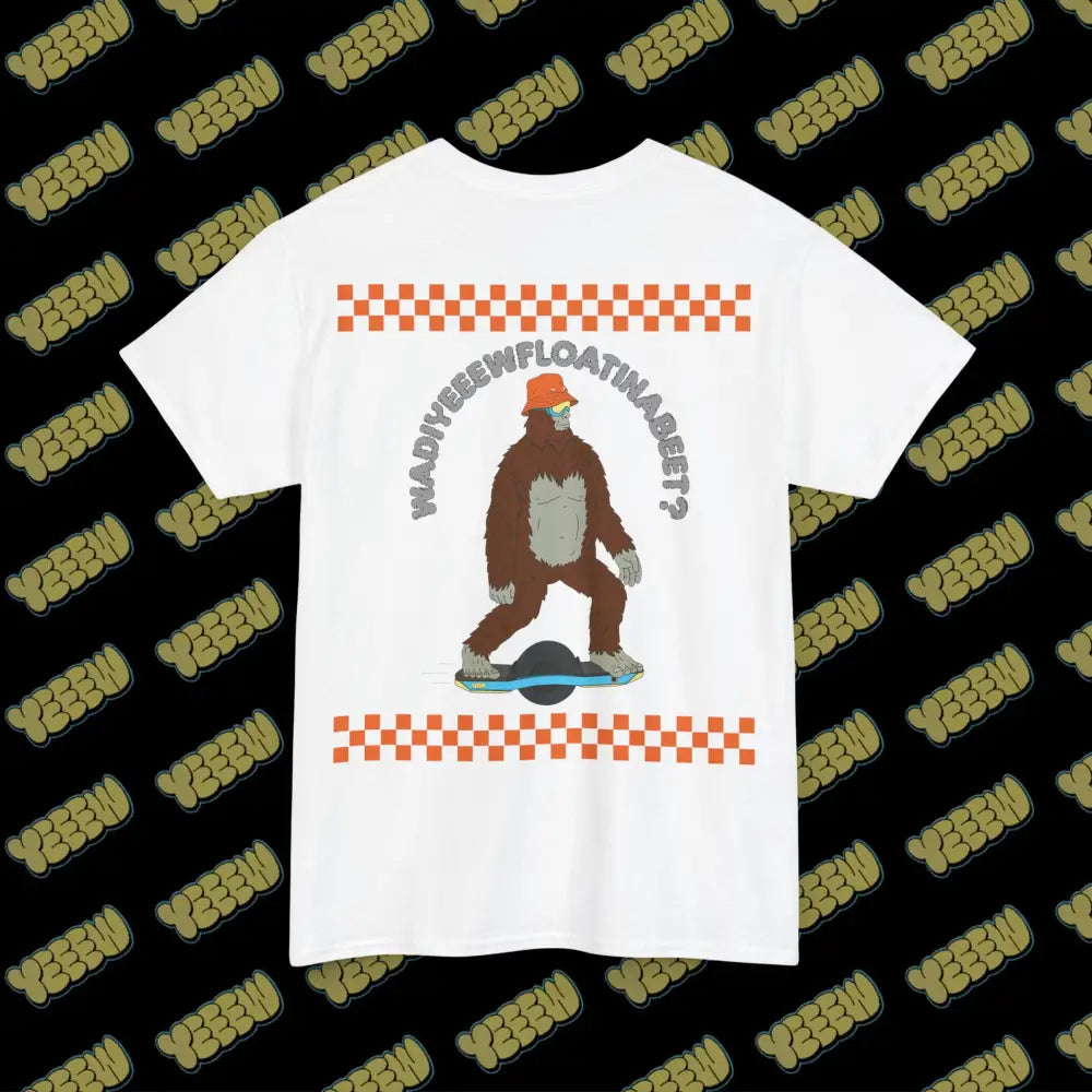 Sassy Wheelin’ Tee - White / S - T-Shirt