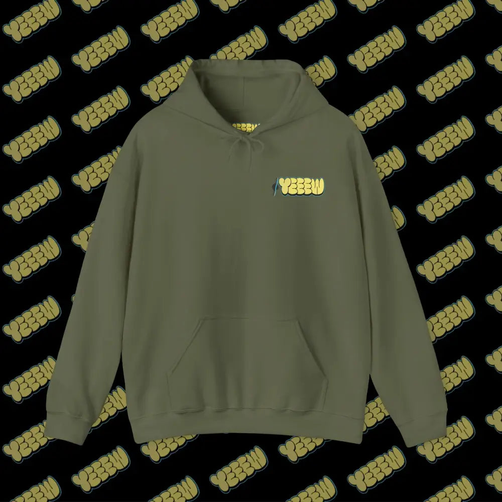 Yeeew Darkride Hoodie - Military Green / S - Hoodie