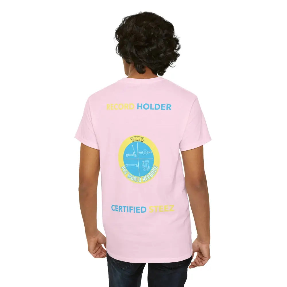 YEEEW PEV World Record Holders CERTIFIED STEEZ Tee - T-Shirt