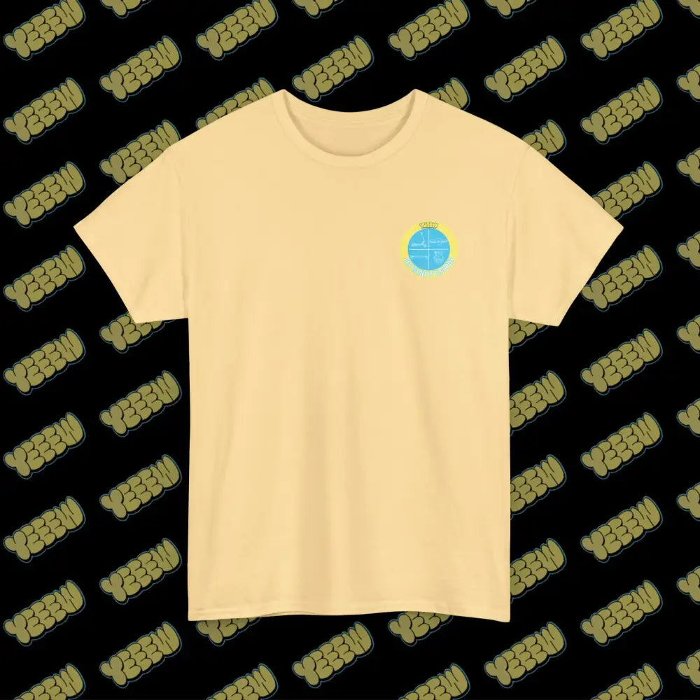 YEEEW PEV World Record Holders CERTIFIED STEEZ Tee - Yellow Haze / S - T-Shirt