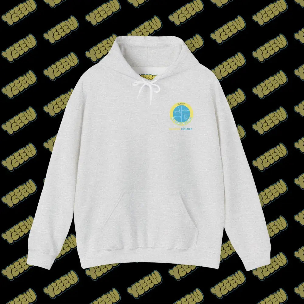 YEEEW PEV World Record Holders Hoodie - Ash / S - Hoodie