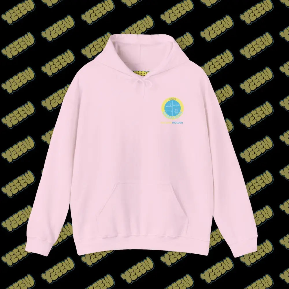 YEEEW PEV World Record Holders Hoodie - Light Pink / S - Hoodie