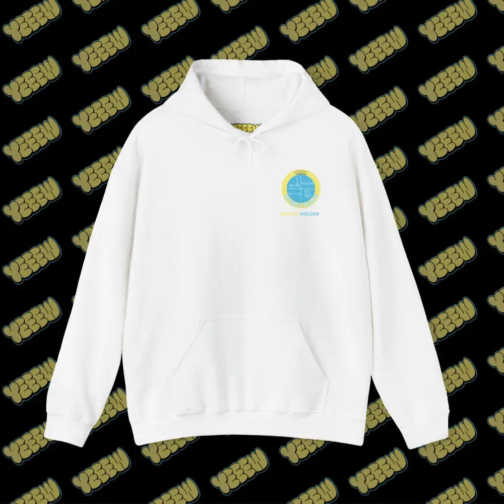 YEEEW PEV World Record Holders Hoodie - White / S - Hoodie