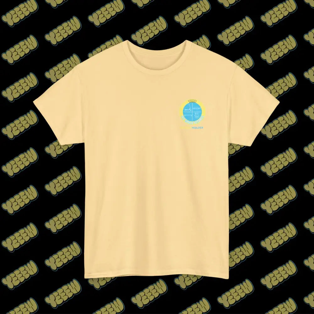 YEEEW PEV World Record Holders Tee - Yellow Haze / S - T-Shirt